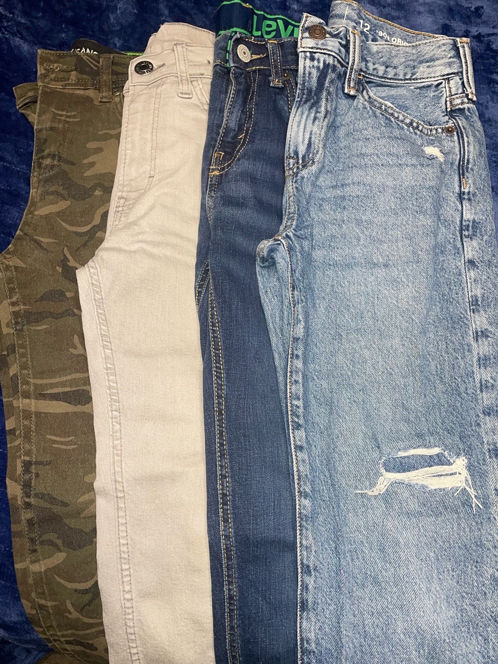 BUNDLE OF 4 JEANS SZ 12
